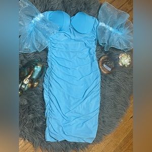 Give me the Blues party dress